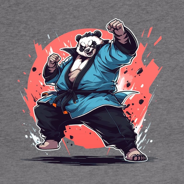 karate panda by piratesnow